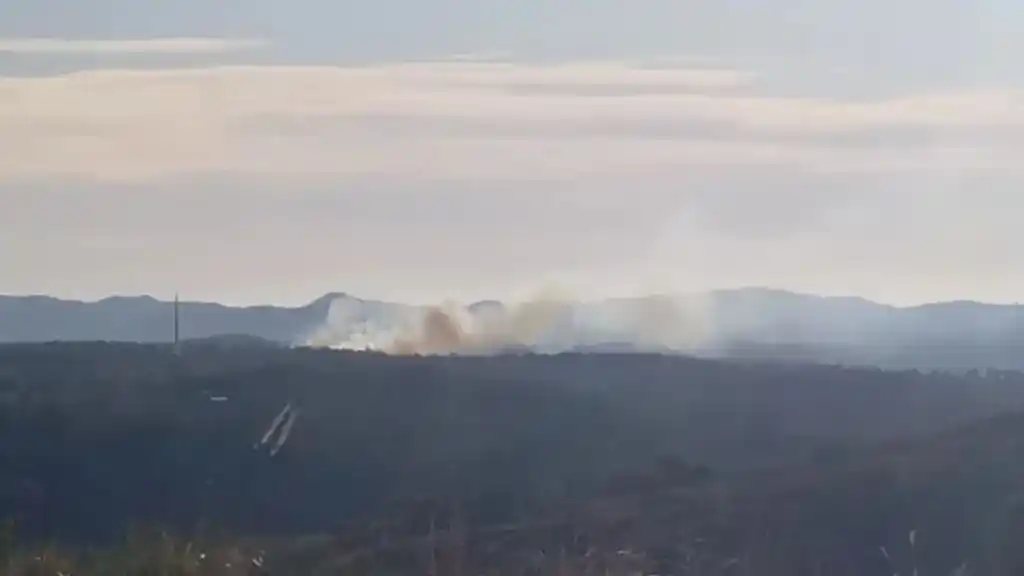 Trabajan en los focos de incendios numerosas dotaciones de bomberos