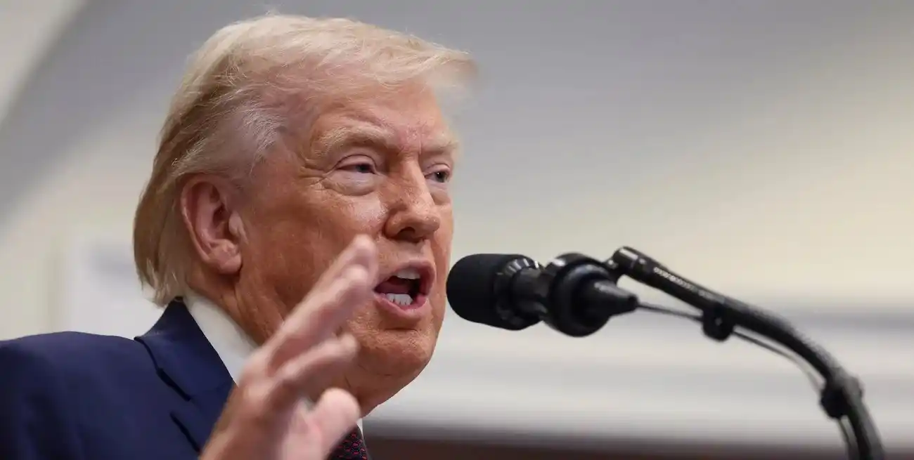 Trump homenajeó esta semana a los soldados caídos en una ceremonia privada. Foto: Reuters