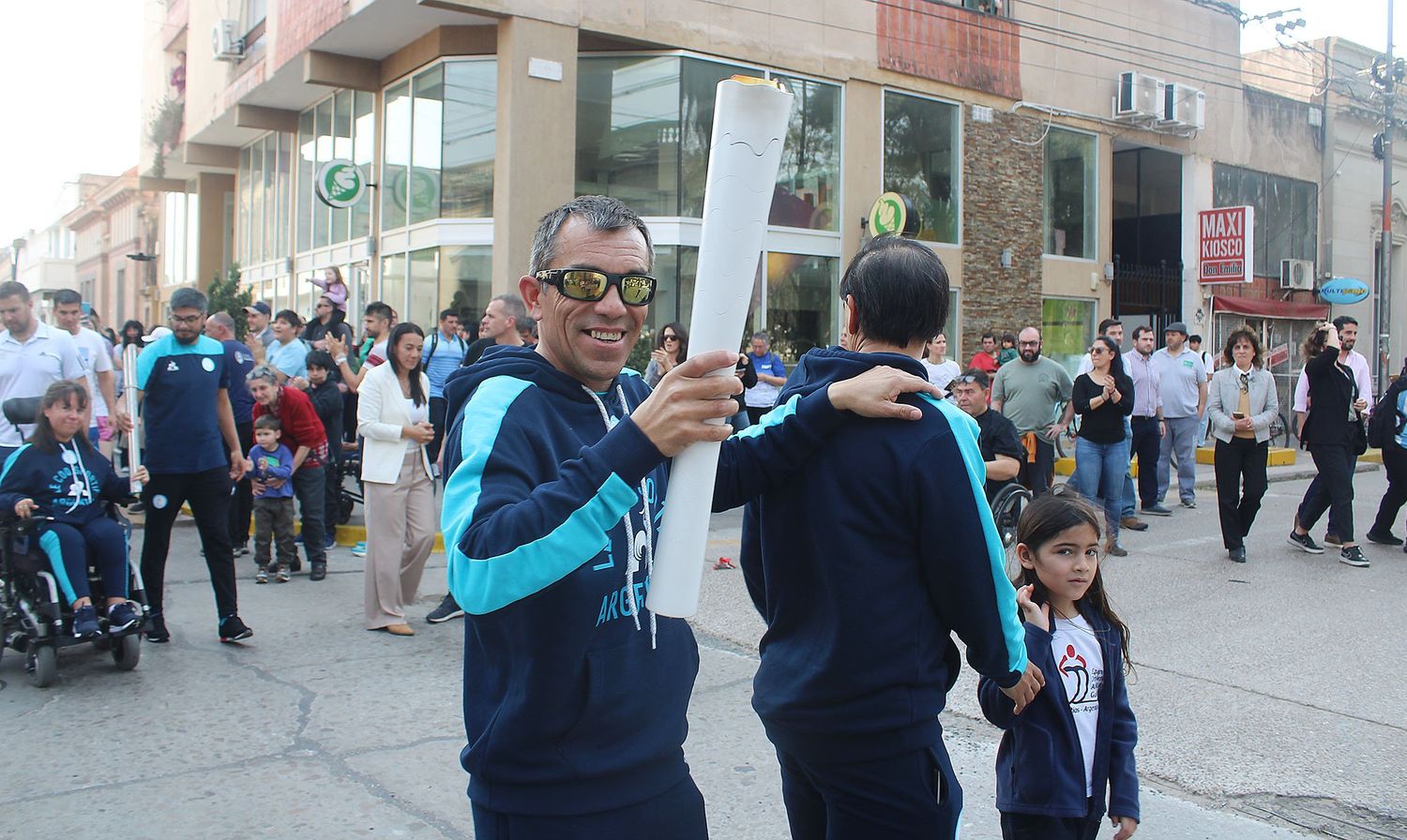 Histórico: La Antorcha Paralímpica pasó por Gualeguay