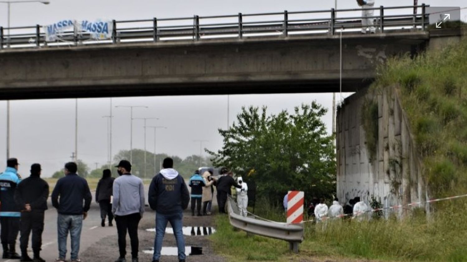 Horror en Chivilcoy: Hallaron un cuerpo decapitado debajo de un puente