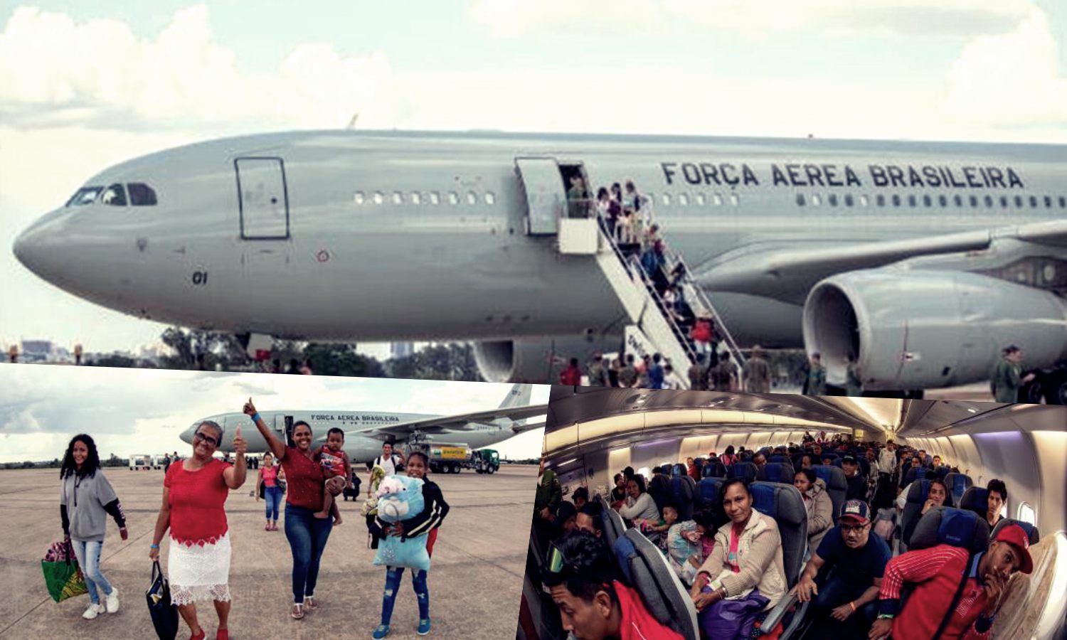 KC-30 de la Fuerza Aérea Brasileña debutó en una misión de apoyo a inmigrantes venezolanos