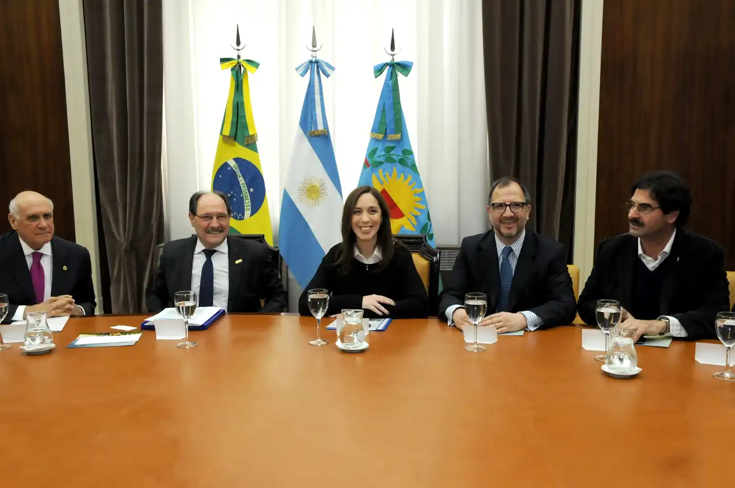 Vidal mantuvo un encuentro con el gobernador de Río Grande do Sul