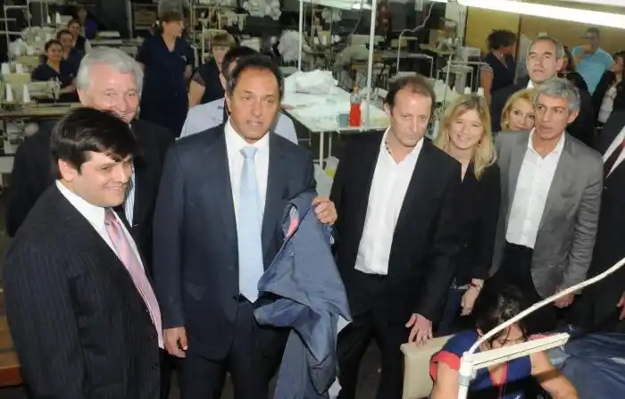 Scioli recorrió Pergamino con intendentes de la Segunda Sección 