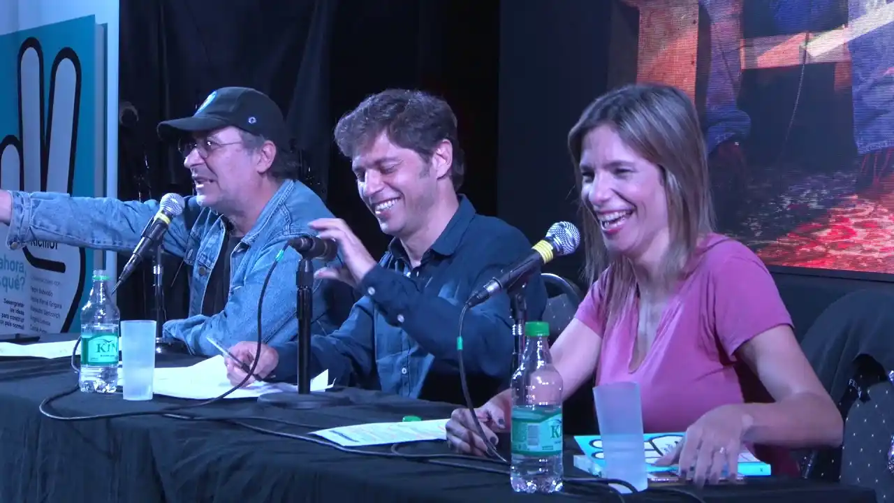 Kicillof junto a Saborido en la Feria del Libro: Debatirán sobre la “identidad bonaerense”