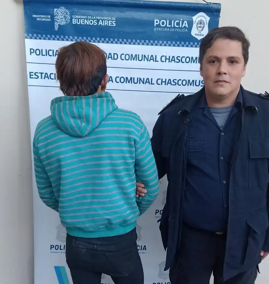 Un masculino fue detenido por robo agravado por el uso de arma en Chascomús