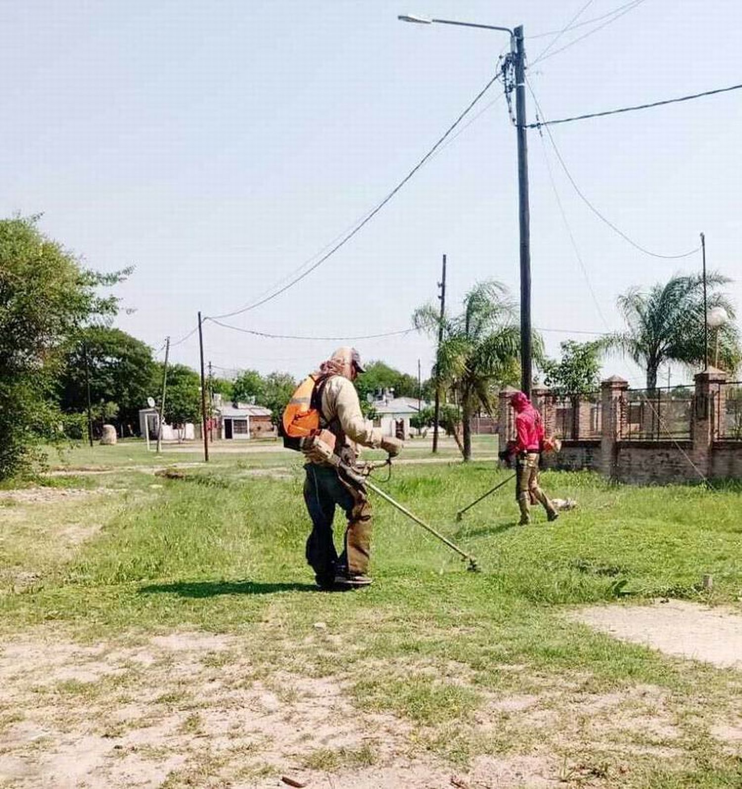 La comuna encara tareas de mejoras en espacios verdes