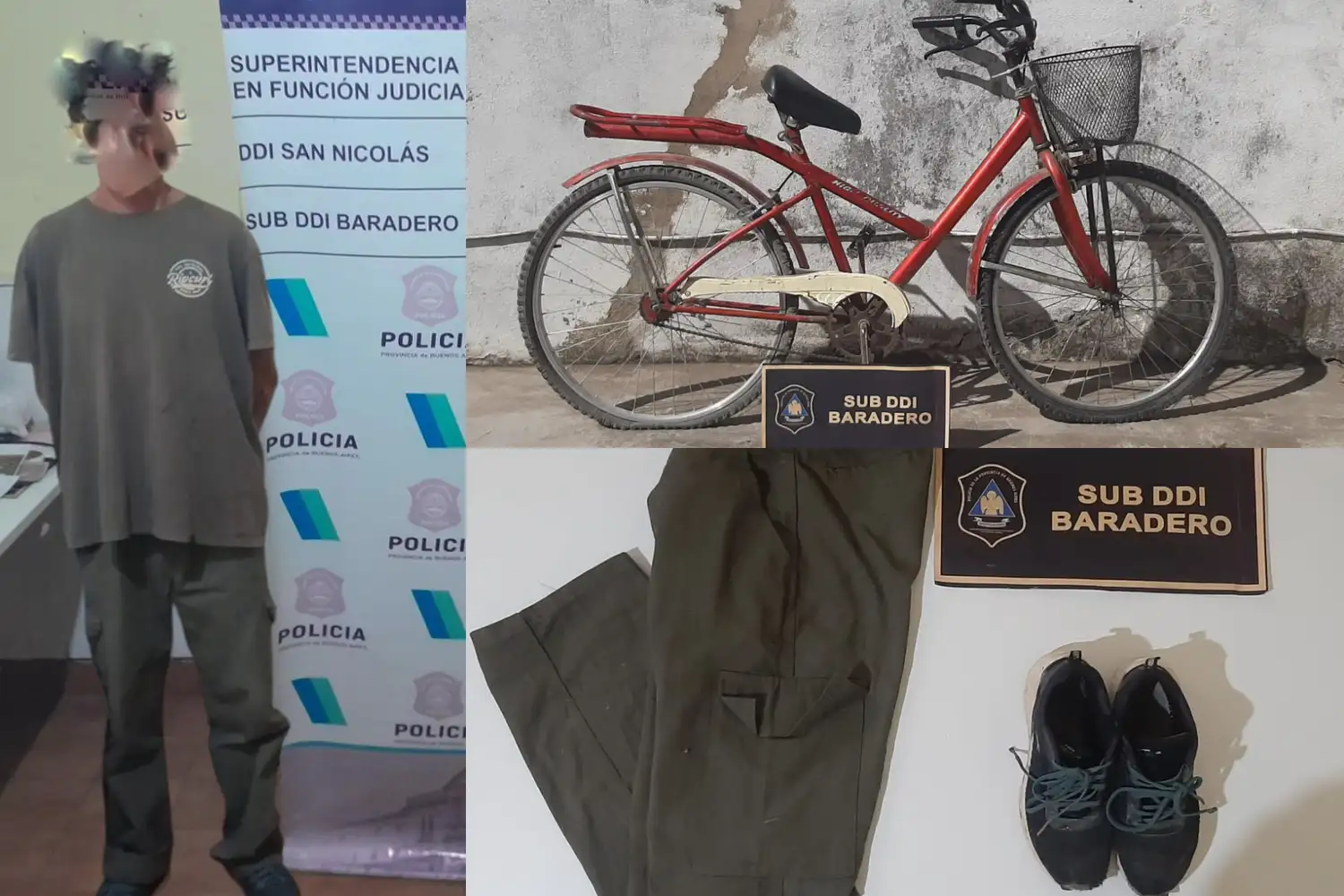 DETENIDO ROBO A MANO ARMADA DDI BARADERO