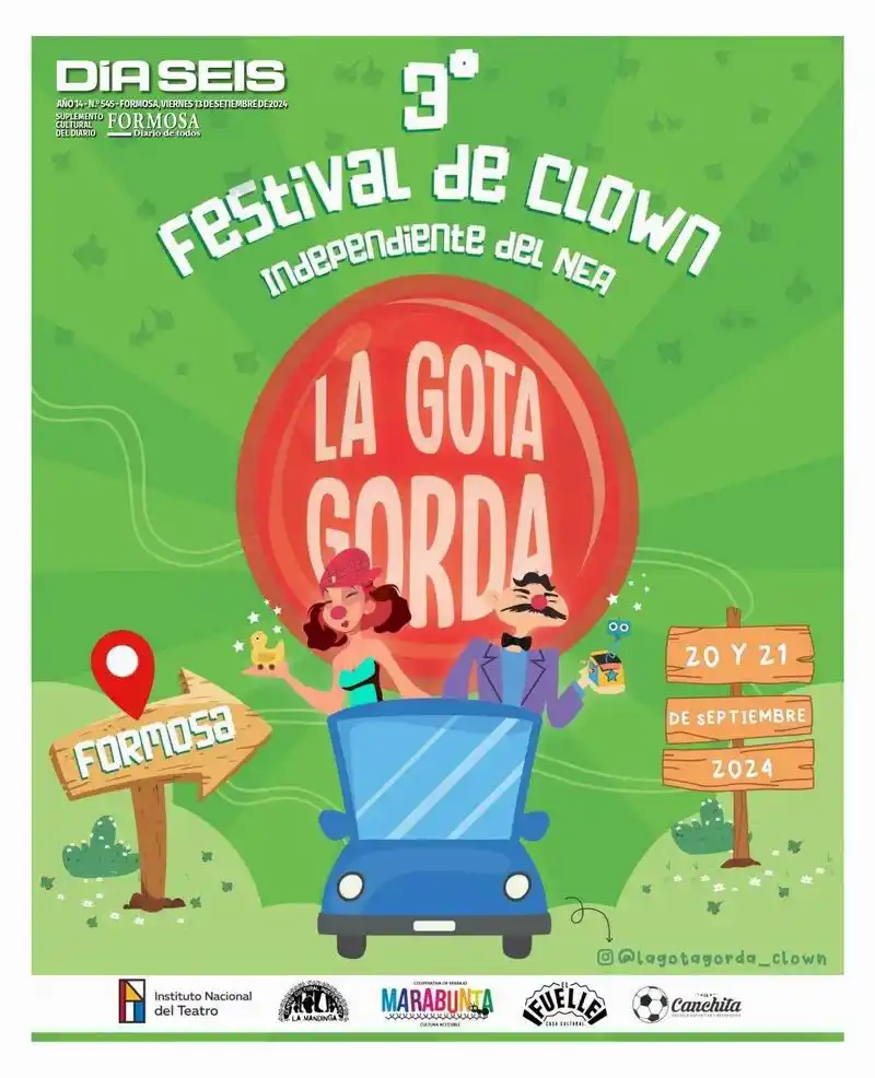 La Gota Gorda: Este año la Primavera 
se festeja con nariz roja y en Formosa