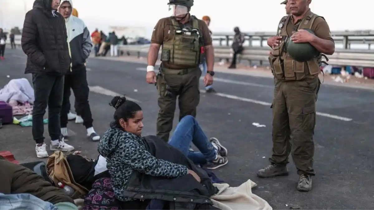 ¡UNOS 5.000 VENEZOLANOS SE QUIEREN REGRESAR! No avanza «paso fronterizo integrado» entre Chile y Perú (+Video)