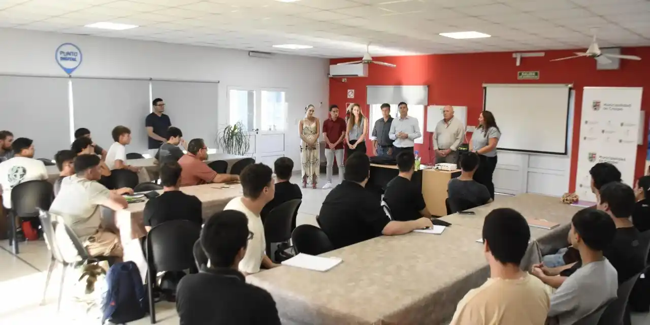 Crespo inició el cursado de la Tecnicatura en Mantenimiento Industrial de la UTN