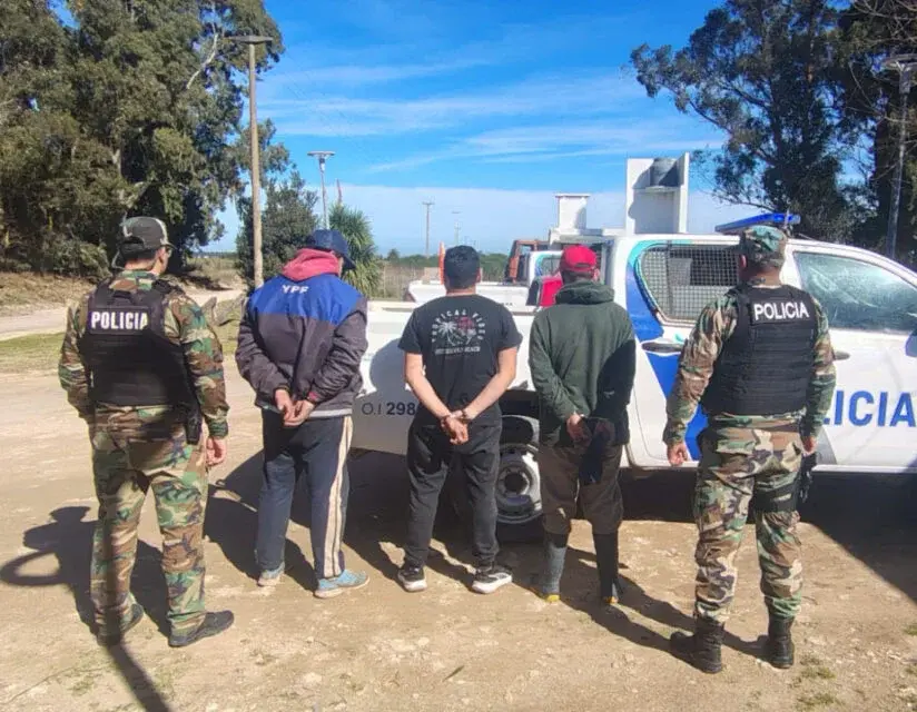 Los cazadores fueron atrapados
