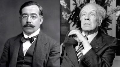 Borges, el visitante admirador y crítico de Lugones, el exvecino