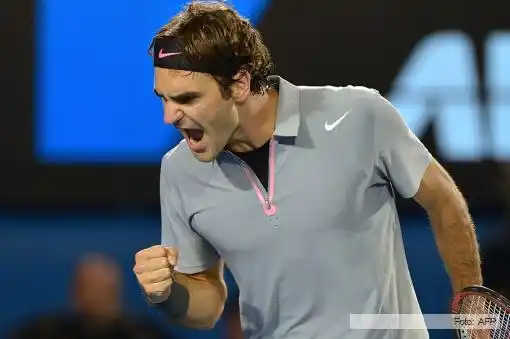  Federer le ganó a Tsonga y está en las semifinales de Australia