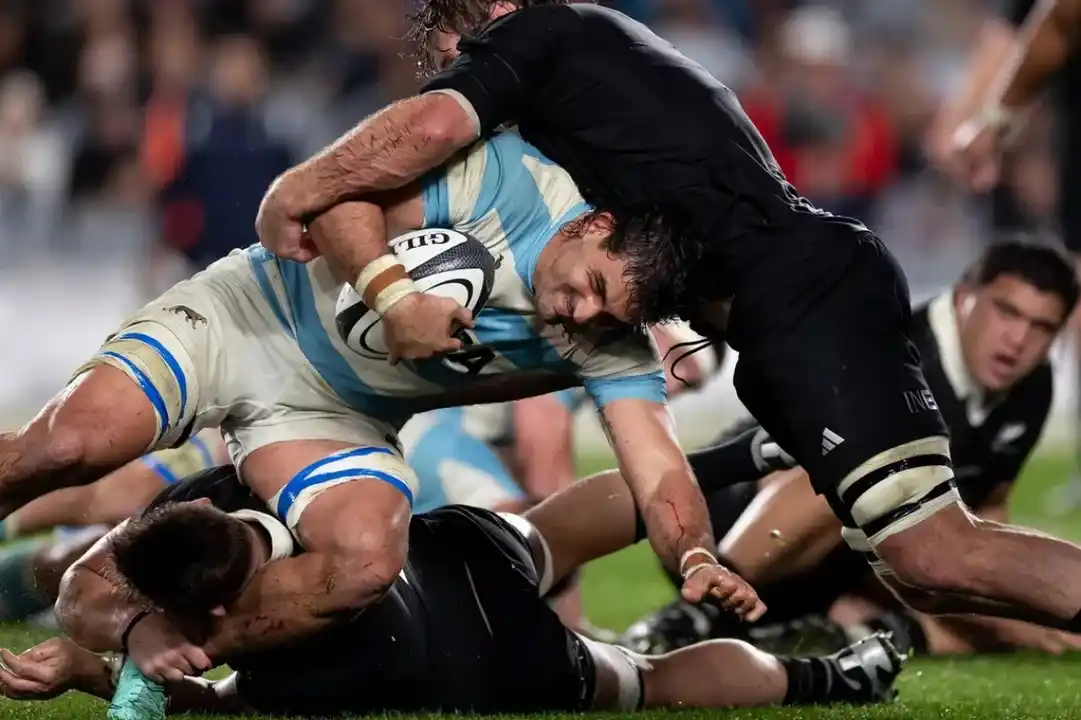 Dura derrota de Los Pumas ante los All Blacks en la segunda fecha del Rugby Championship 2024