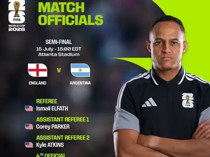 Autoridades para Argentina- Inglaterra.