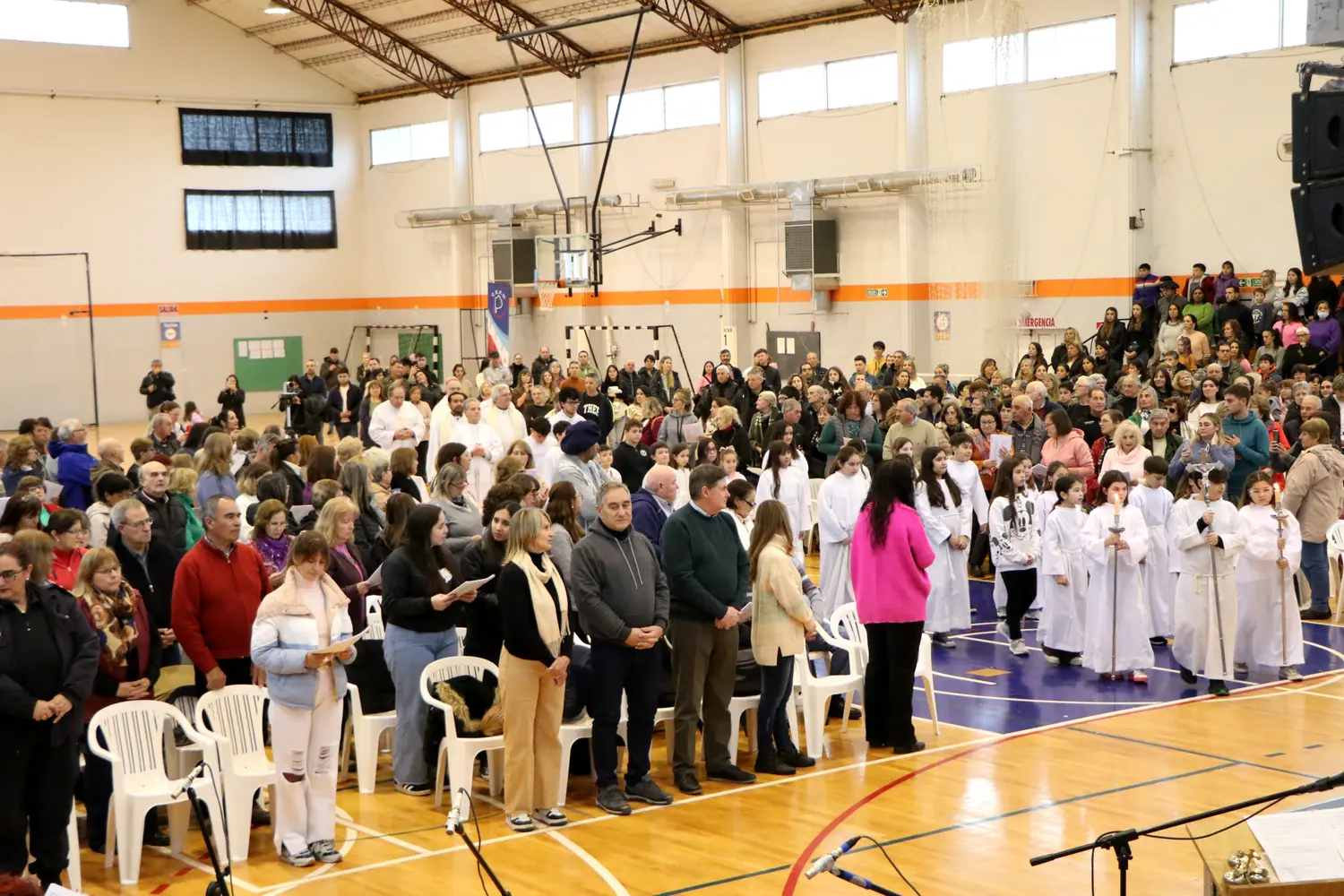 San Cayetano celebró a su protector