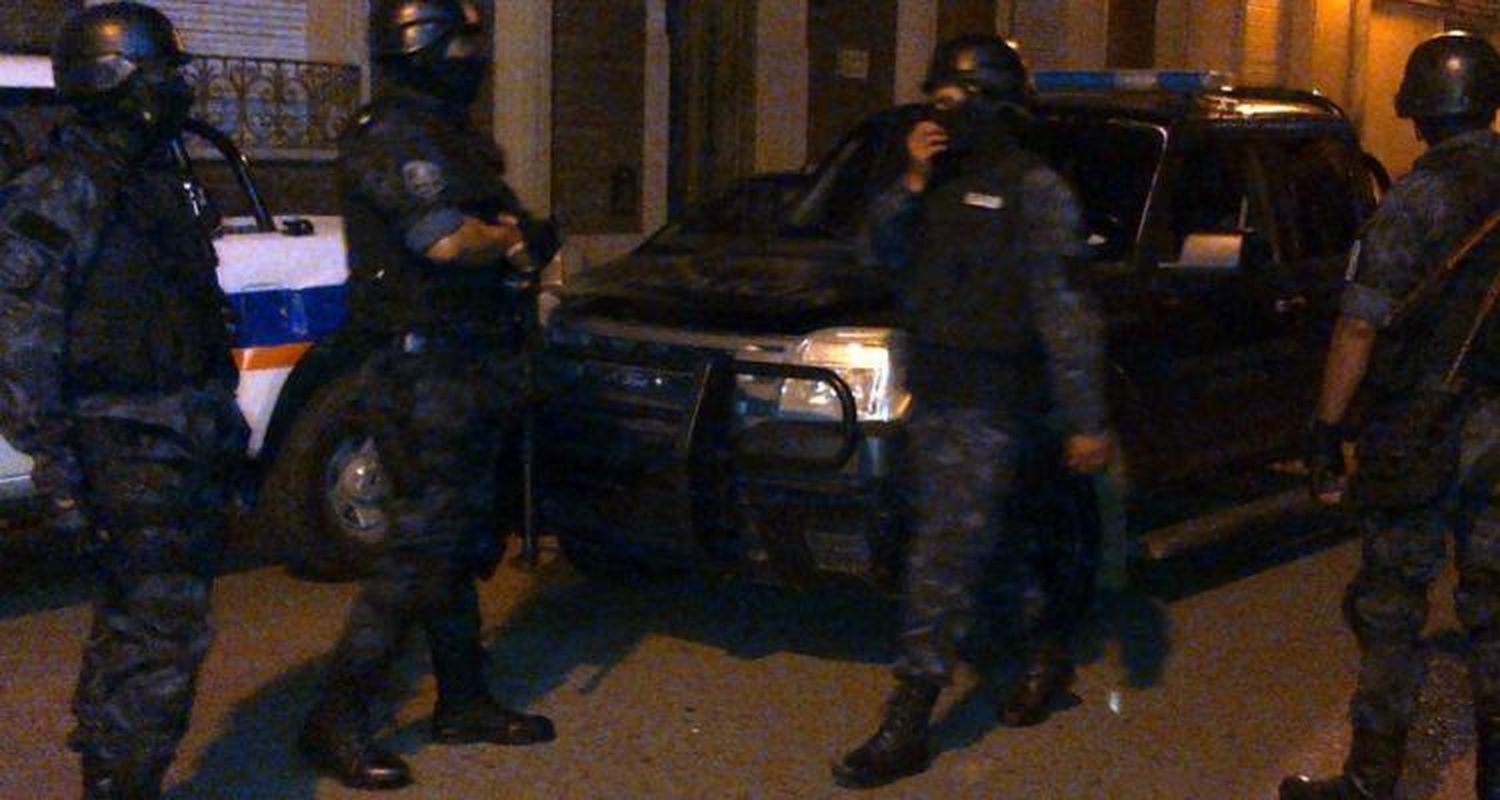 13 allanamientos por droga: Hay siete detenidos y tres aprehendidos
