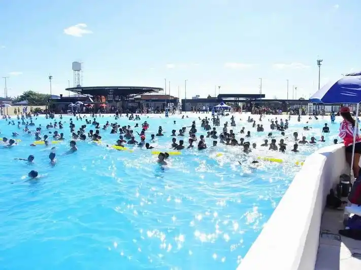 Fin de semana de disfrute en el Parque Acuático