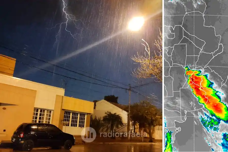 ¡Atención! Emitieron un alerta a corto plazo por tormentas fuertes, ráfagas y ocasional caída de granizo