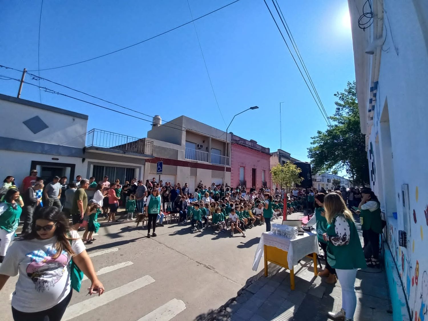 Se realizaron los festejos por los 70 años del jardín de infantes de la Escuela Normal
