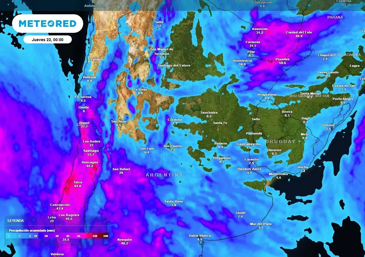 El Servicio Meteorológico Nacional emitió alertas por nieve, lluvias y tormentas en diversas provincias