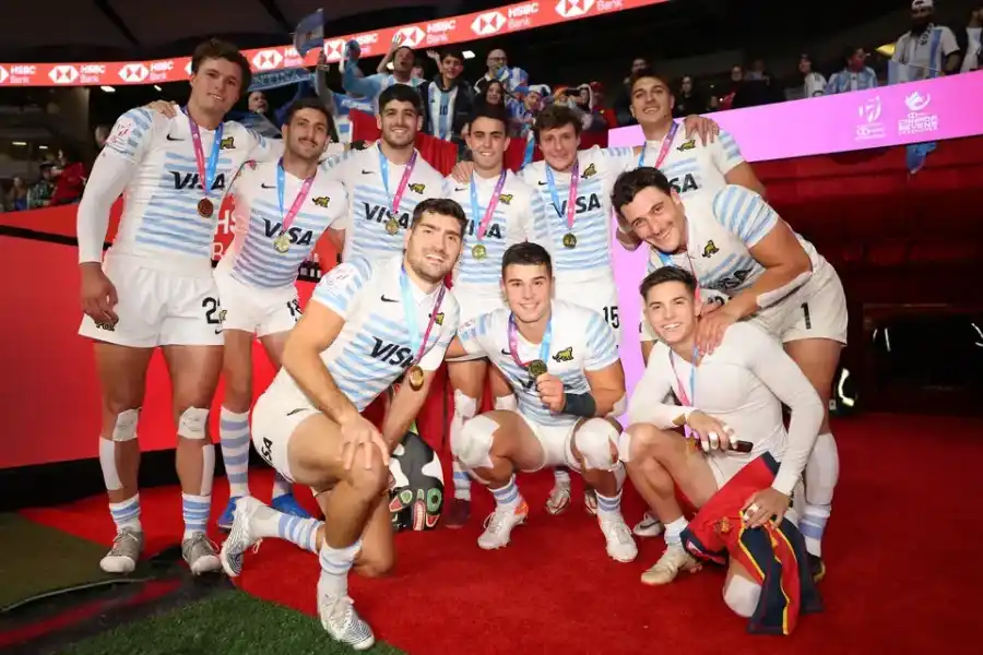Los Pumas 7 campeones del Seven de Vancouver