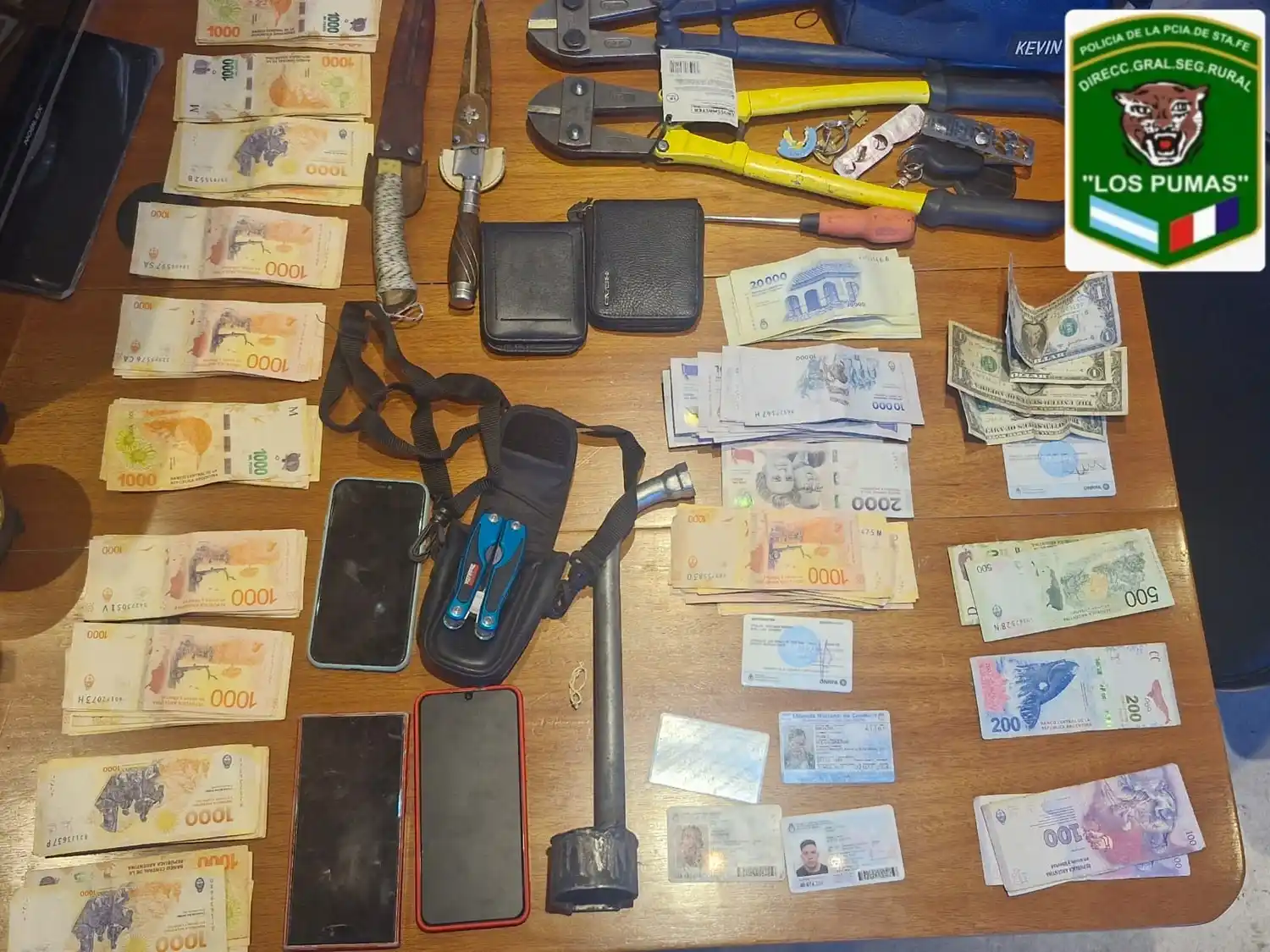 Cayeron dos foráneos con antecedentes: les secuestraron dinero, celulares y documentación