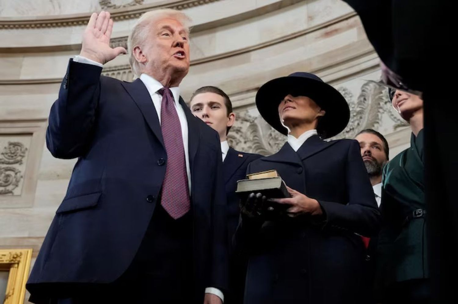 Trump asumió su segundo mandato como presidente de EUA.