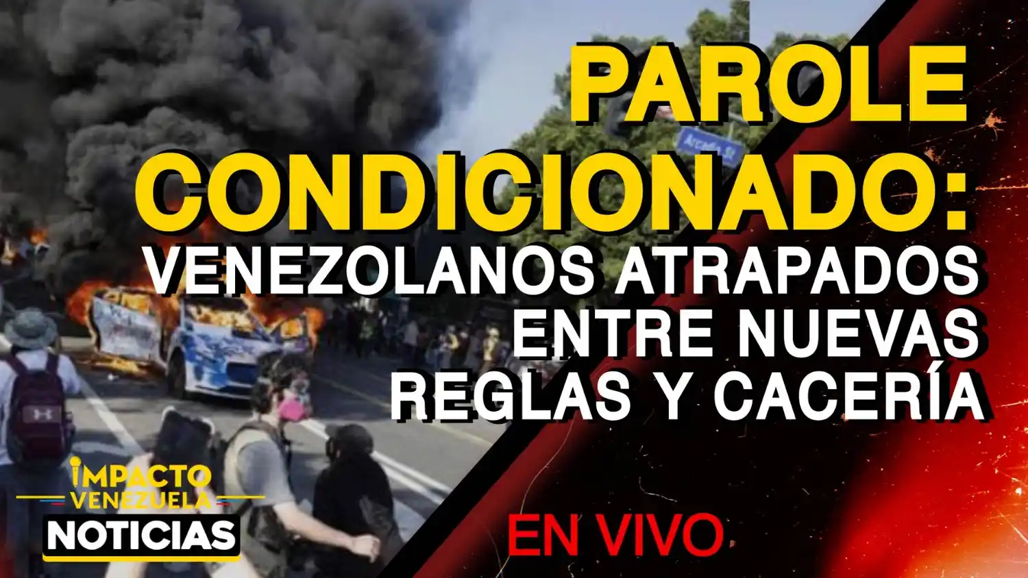 PAROLE CONDICIONADO: venezolanos atrapados entre nuevas reglas y cacería – VIDEO