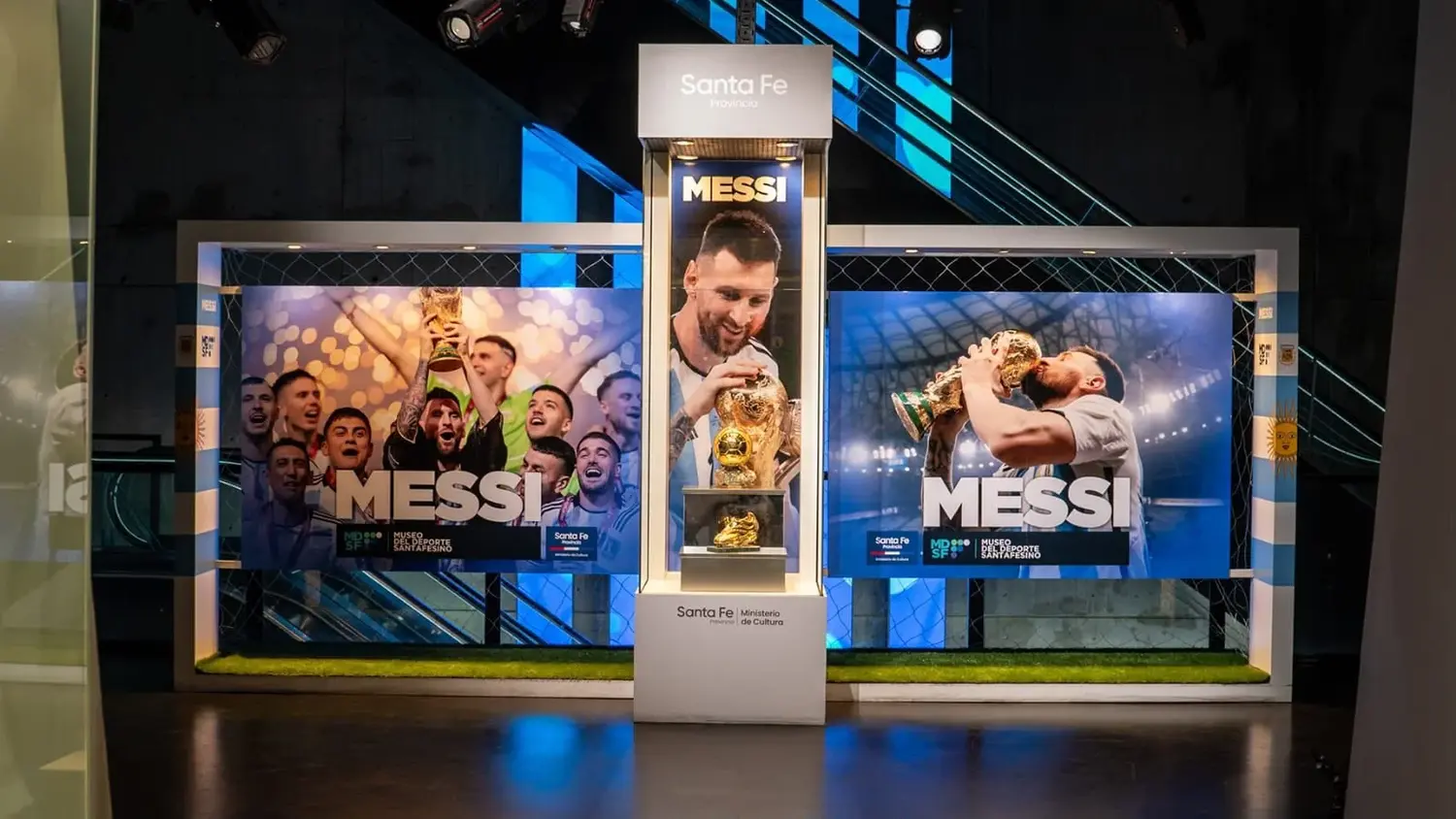El Museo del Deporte vivirá la despedida de Messi de la selección con una pantalla gigante