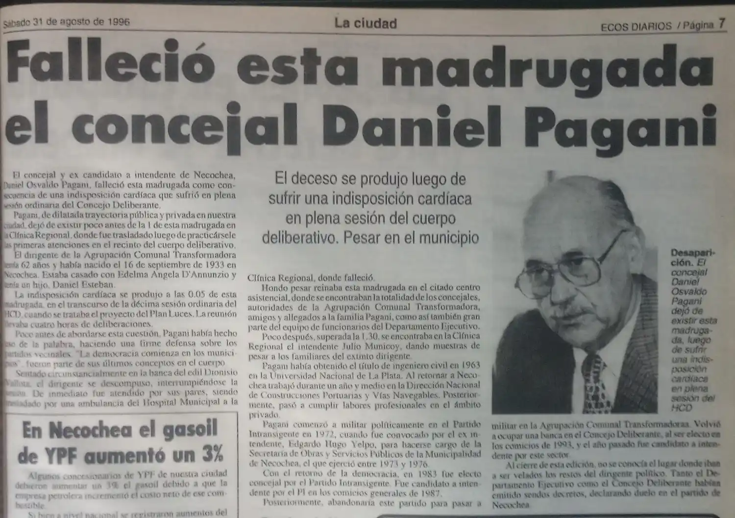 Se cumplen 28 años de su fallecimiento