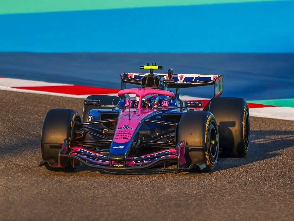 Colapinto completó una jornada postiva.