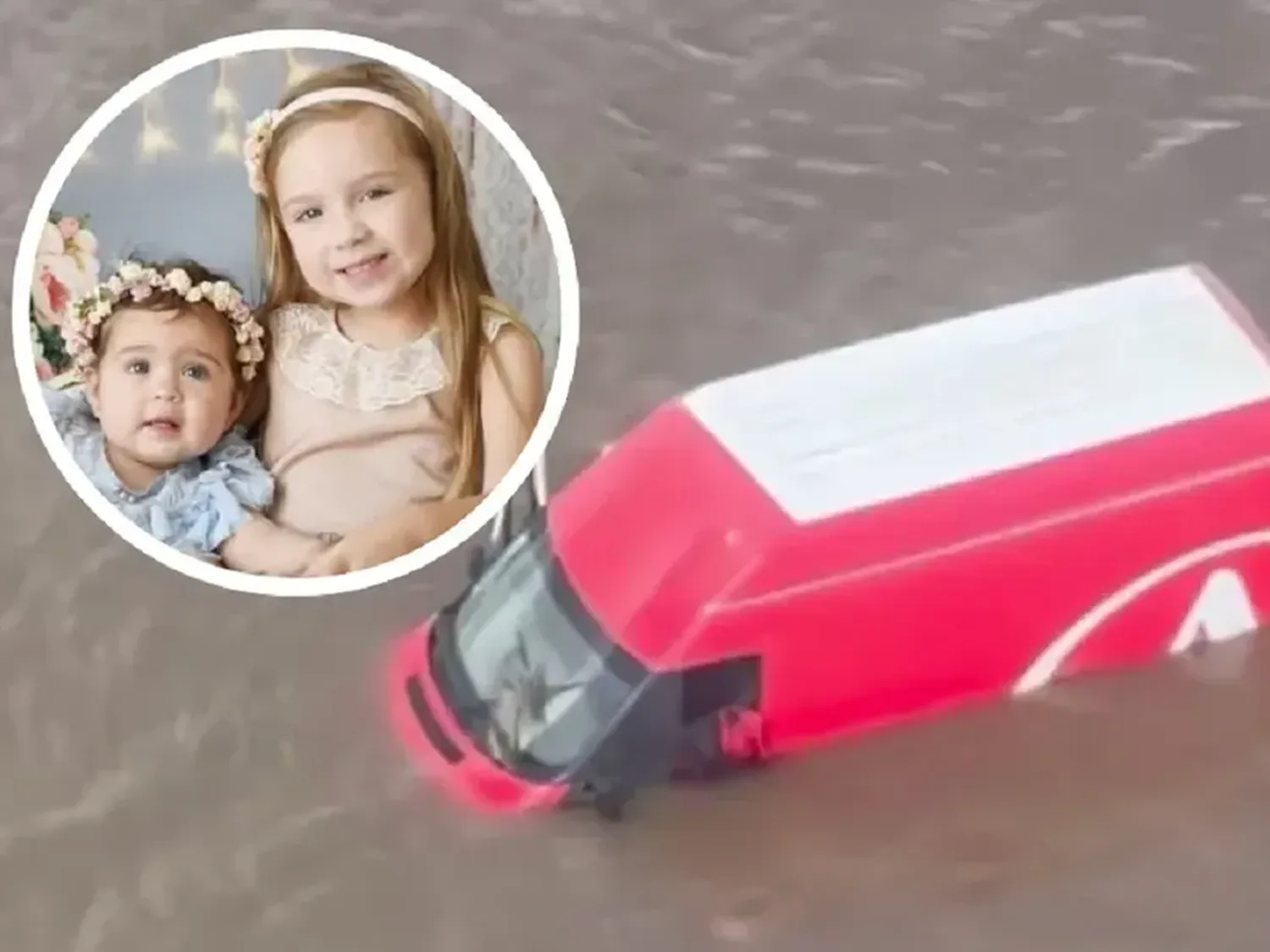 Delfina y Pilar Hecker están desaparecidas tras ser arrastradas por la corriente mientras viajaban con sus padres