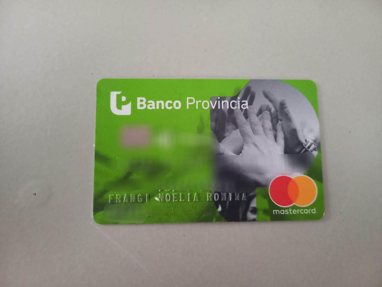 Hallaron tarjeta de Romina Noelia Frangi