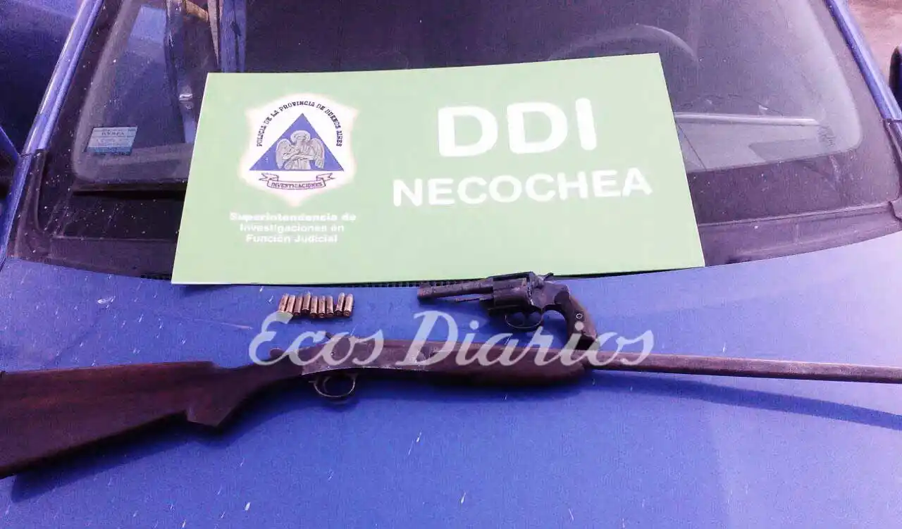 Secuestran armas y celulares por violento asalto a un comerciante