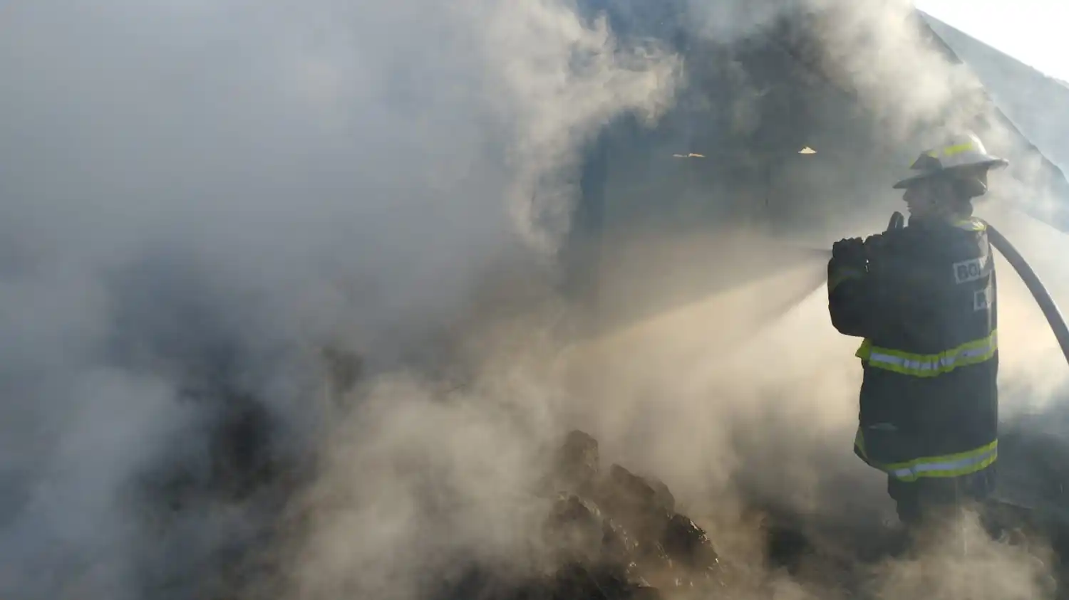 Trabajo de los bomberos