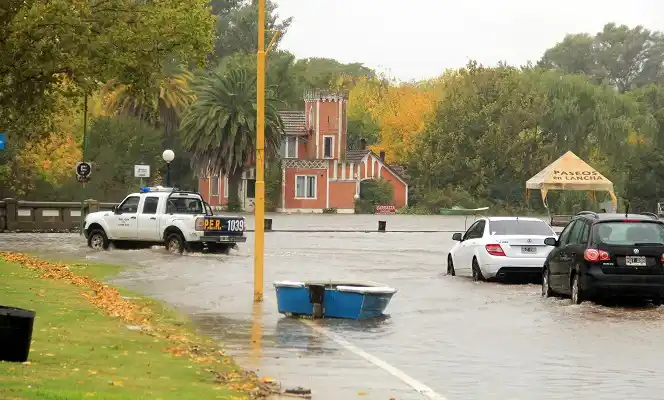 La Policía contará con una embarcación para recorrer las zonas inundadas