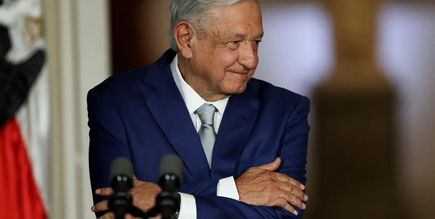 "¡Qué mar de Cortés ni que nada!", expresó AMLO. Foto: Archivo Reuters.