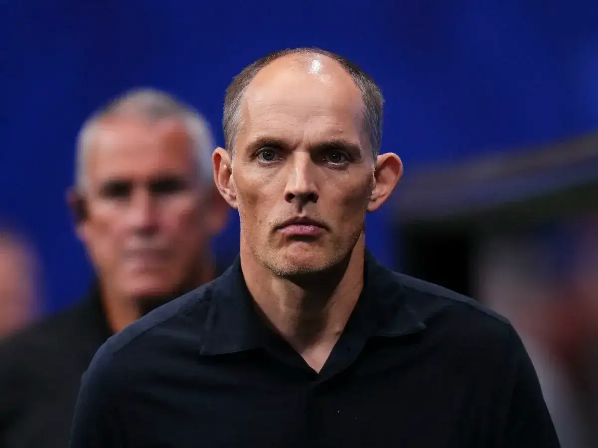 Derrotado. El alemán Tuchel fue superado desde lo táctico por Argentina