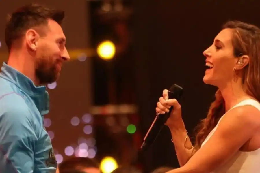 VIDEO | Soledad emocionó a todos y le cantó a Lionel Messi