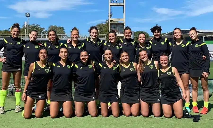 El plantel tandilense que alcanzó la final en Mar del Plata.