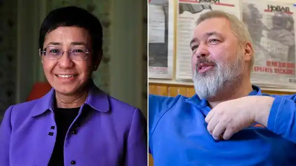 Maria Ressa y Dmitri Muratov: los periodistas que ganan el Premio Nobel de la Paz ¿Por qué?