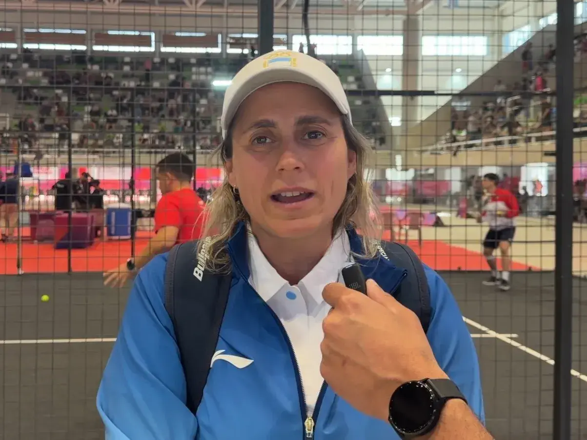 Cecilia Reiter, Capitana del equipo argentino de Pádel que pasó a la final por los juegos suramericanos santa fe 2026