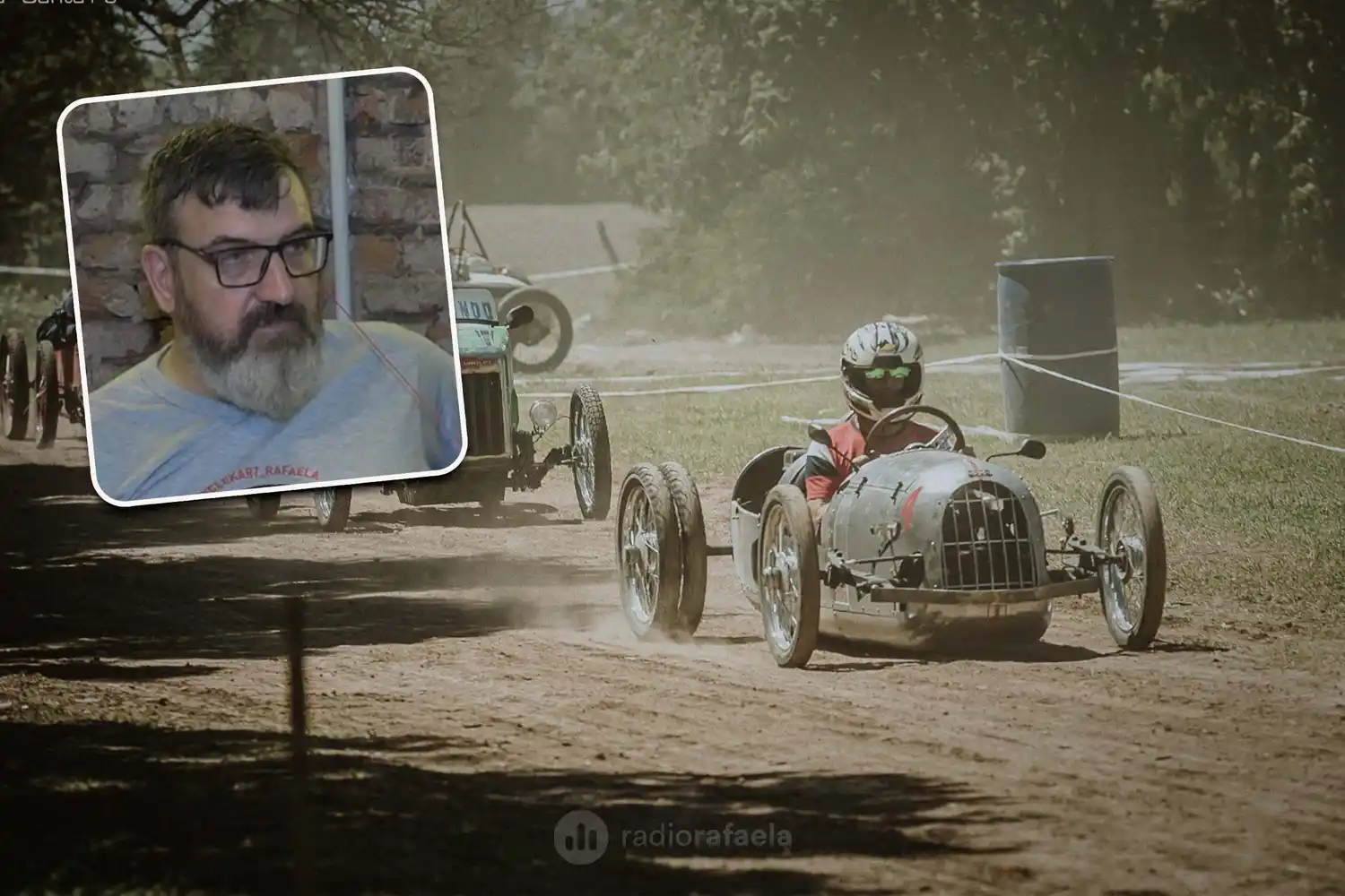 “Cada auto lo construye su propio dueño”: los cyclekarts llegan a Estación Roca con un evento solidario