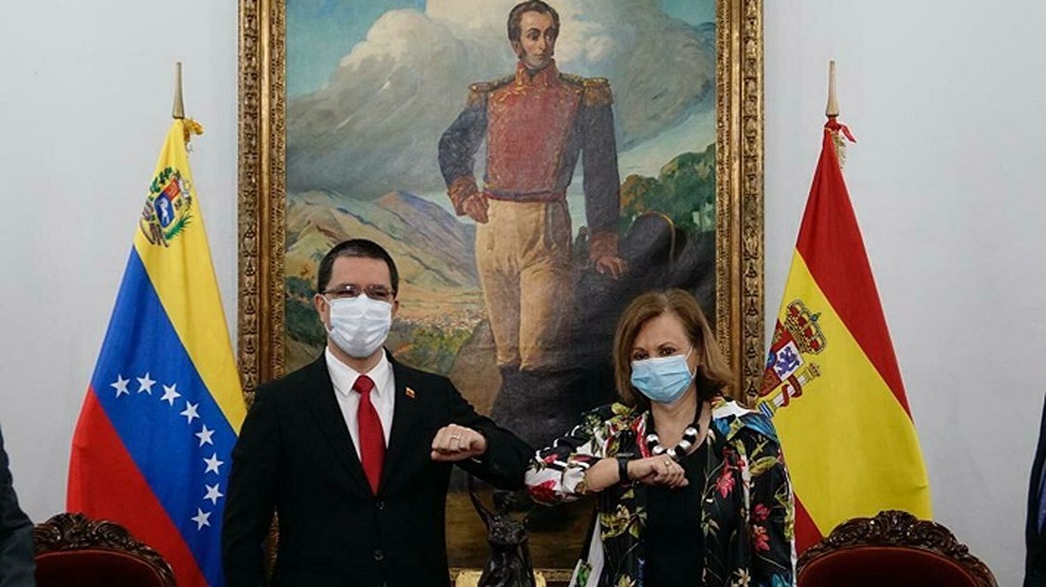 ¿CUMPLIRÁ? Arreaza promete «mantener relaciones constructivas y respetuosas» con España