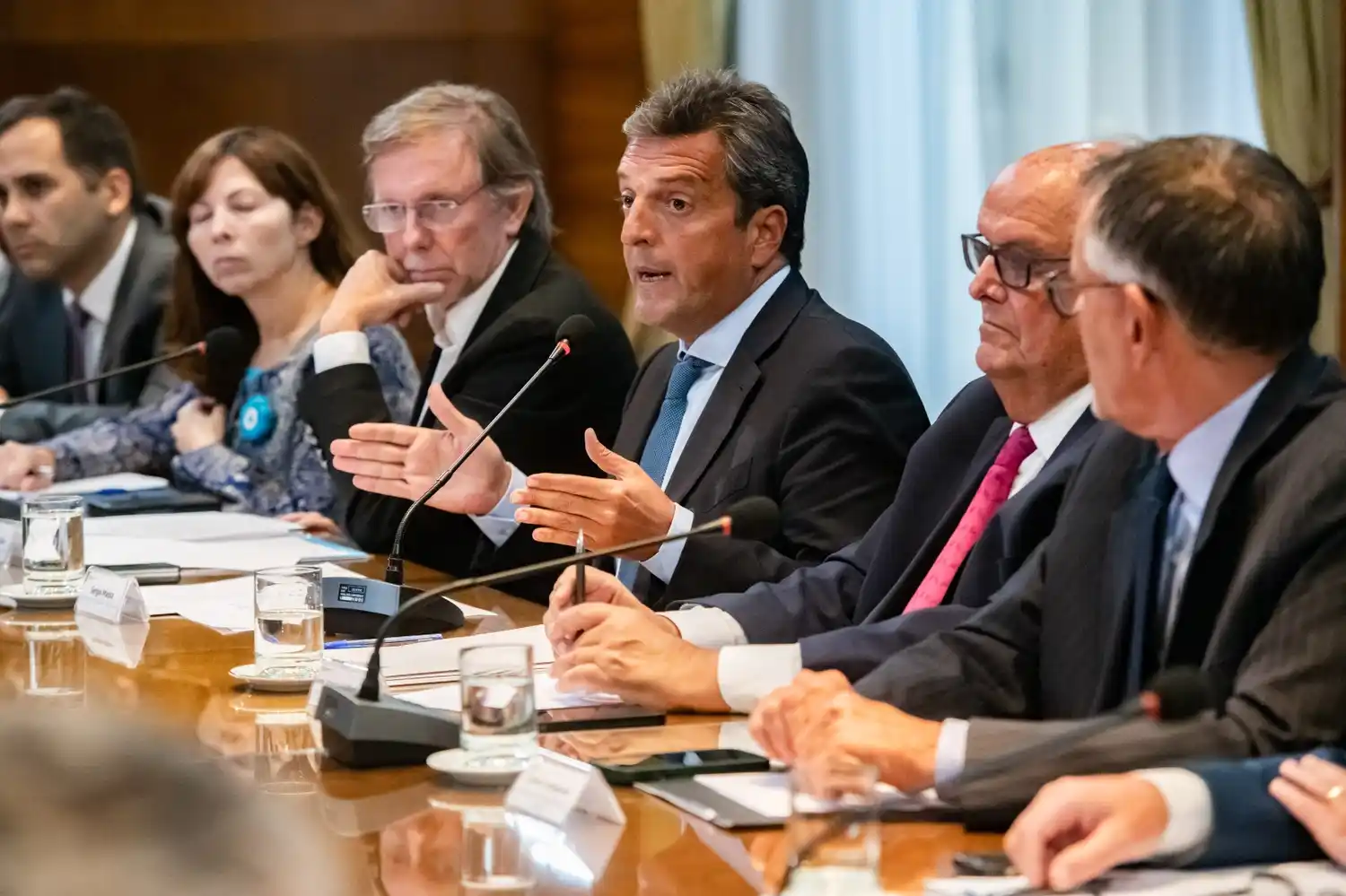 Massa anunció un paquete de ayuda de emergencia al campo por la sequía