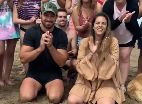 Belu Lucius y Javier Ortega Desio impulsan desde Necochea una campaña para cuidar las playas