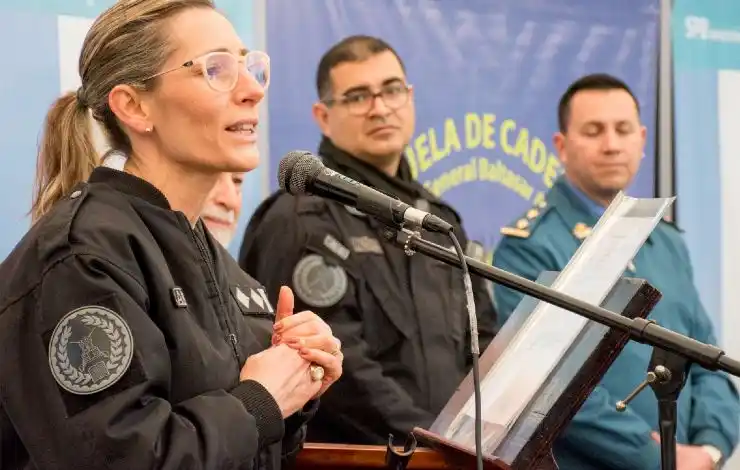 Es de Junín y se convirtió en la primera directora mujer de la Escuela de Cadetes del Servicio Penitenciario Bonaerense 