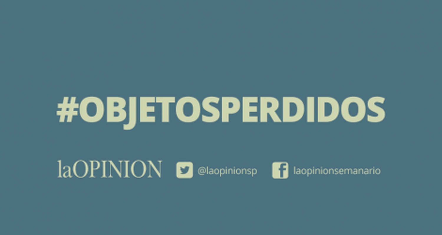 Llavero con botón antipánico extraviado