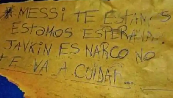 Balean el supermercado de la familia Rocuzzo en Rosario y dejan una nota amenazante para Messi